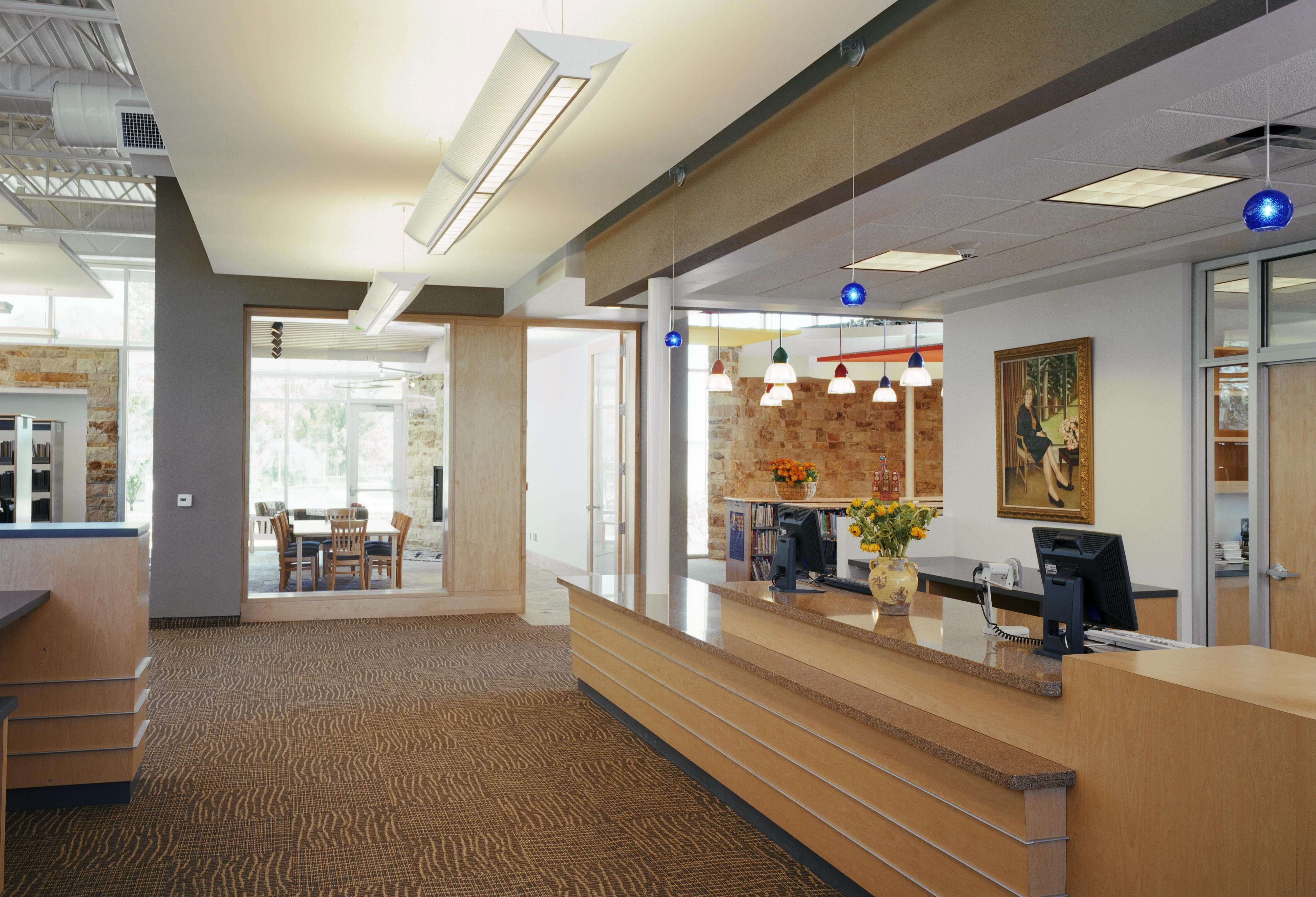 williams memorial library lobby